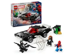 LEGO Marvel Spider Man vs Venom Muscle Car Auto Spielzeug 76309