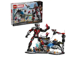 LEGO Marvel Captain America Civil War Actionduell 8 Minifiguren 76314