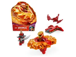 LEGO NINJAGO Kais Drachen Spinjitzu Spinner Ninja Spielzeug 71823