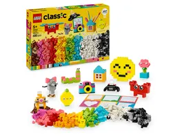 LEGO Classic Kreative Spassbox Spielzeug mit bunten Bausteinen 11042