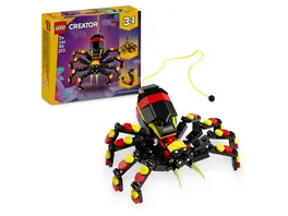 LEGO Creator 3in1 Wilde Tiere Ueberraschungsspinne 3 Modelle 31159