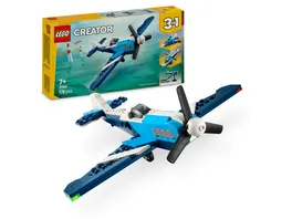 LEGO Creator 3in1 Flieger Rennflugzeug Jet oder Hubschrauber 31160