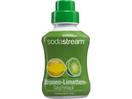 SodaStream Sirup Zitrone Limette