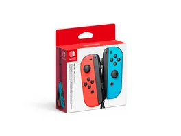 Nintendo Switch Controller Joy Con Neon Rot Neon Blau 2er Set