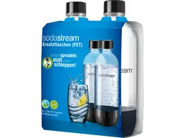 SodaStream PET Flaschen Duopack schwarz 1l