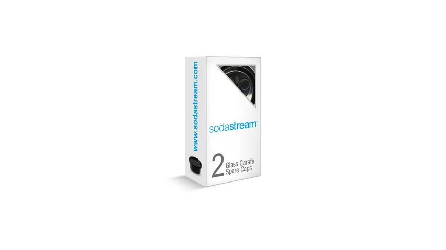 SodaStream® Schraubverschluss Glaskaraffe 2er Set