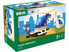 BRIO Bahn Polizeihubschrauber