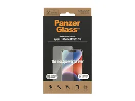 PanzerGlass SP iPhone 14 13 13 Pro UWF AB m Applikator