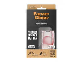 PanzerGlass SP iPhone 15 UWF m Applikator