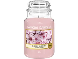 Yankee Candle Grosse Kerze im Glas Cherry Blossom