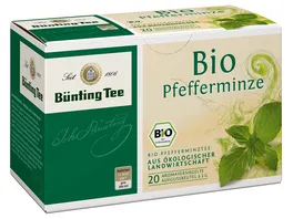 Buenting Tee Bio Pfefferminze