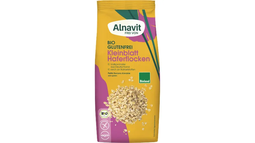 Alnavit Bioland Haferflocken - glutenfrei