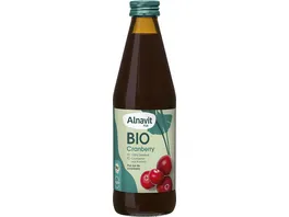 Alnavit Bio Cranberry Direktsaft