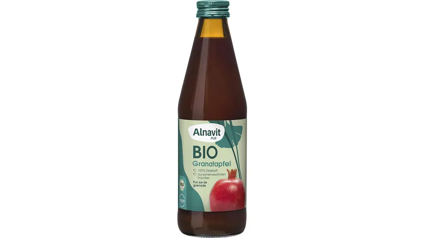 Alnavit Bio Granatapfel Direktsaft 330ml