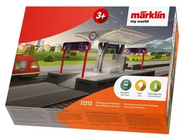 Maerklin 72213 my world Bahnsteig mit Lichtfunktion