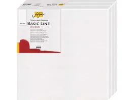 KREUL SOLO GOYA Keilrahmen 3er Set Basic Line 30 x 30 cm