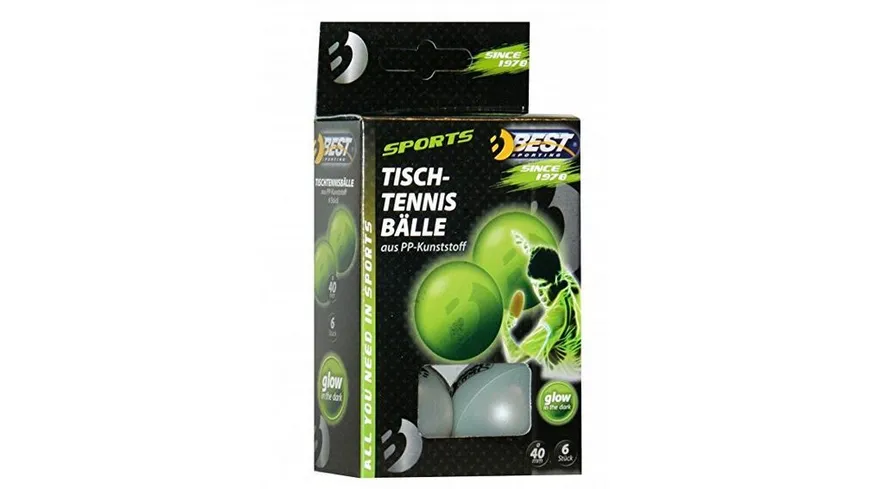 Best Tischtennisballe 6 Stuck Leuchten Im Dunkeln Online Bestellen Muller Osterreich