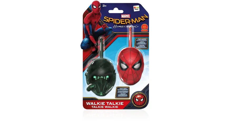 IMC Toys - Spiderman Walkie Talkie Film 2,4 GHZ