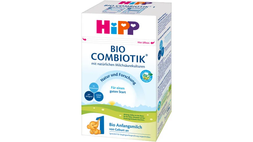 HiPP Milchnahrung Combiotik® 600g: HIPP 1 BIO Combiotik, von Geburt an