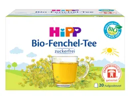 HiPP Teegetraenke Bio Tee im Aufgussbeutel HiPP Bio Fenchel Tee 20 x 1 5g Gesamtinhalt 30g