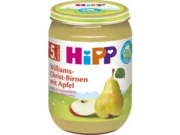 HiPP Fruechte Williams Christ Birnen mit Apfel ohne Zuckerzusatz ab 5 Monat 250 g