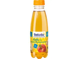Bebivita Saft und Mineralwasser 0 5l PET Flasche Apfel in stillem Mineralwasser ab 5 Monat