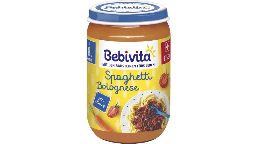 Bebivita Bio Menüs: Spaghetti Bolognese, 220 g