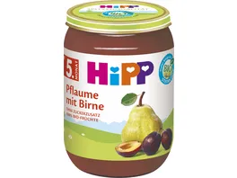 Hipp Fruechte Pflaume mit Birne 190 g nach dem 4 Monat
