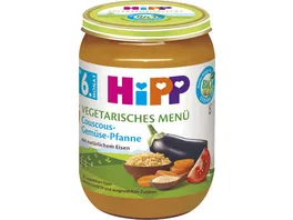 HiPP Bio Menues Couscous Gemuese Pfanne 190g