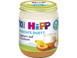 HiPP Bio Fruechte Duett Joghurt auf Fruechten 160g