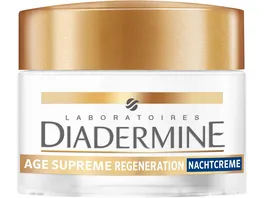 DIADERMINE Age Supreme Regeneration Nachtcreme