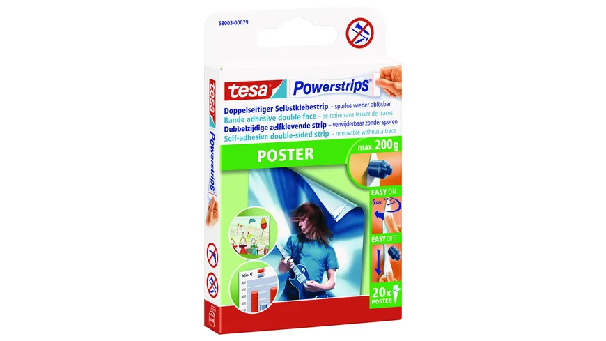 tesa®Powerstrips® Poster