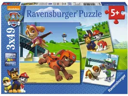 Ravensburger Puzzle Paw Patrol 3 x 49 Teile