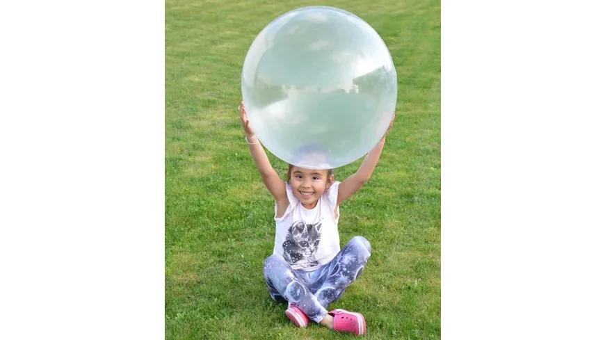 Kögler - Anti-Gravity Balloon, Blasenball, mit Aufblasröhrchen, 50cm, sortiert