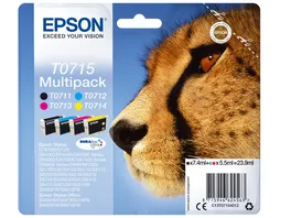 Epson Druckerpatrone T0715 Multipack Gepard