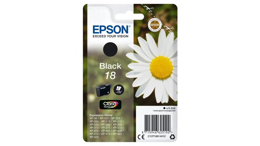 Epson Druckerpatrone T1801 T1811XL Gänseblümchen online bestellen | MÜLLER