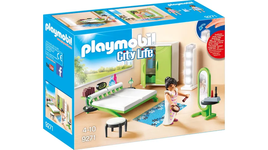Playmobil 4 x Schulranzen Schule Citylife 