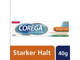 COREGA ULTRA HAFTCREME STARKER HALT 40 G