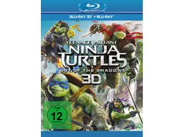 Teenage Mutant Ninja Turtles Out of the Shadows Blu ray 2D