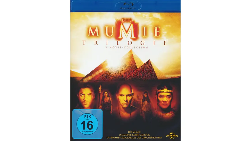 Die Mumie Trilogy 3 Brs Online Bestellen Muller