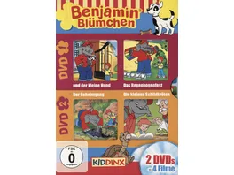 Benjamin Bluemchen Der kleine Hund Das Regenbogenfest Der Geheimgang Die kleinen Schildkroeten 2 DVDs