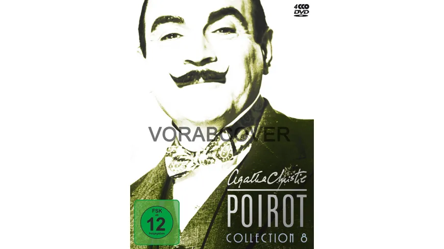 Agatha Christie - Poirot Collection 8  [4 DVDs]