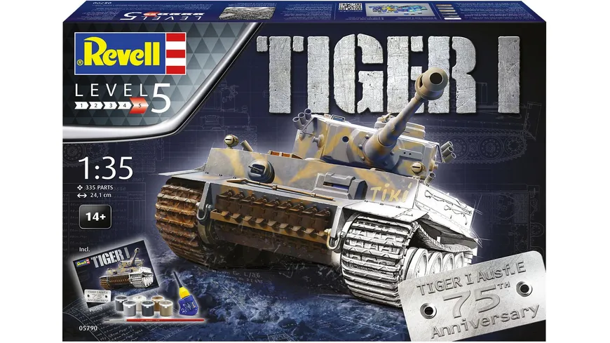 Revell 05790 - Geschenkset 75 Jahre Tiger I