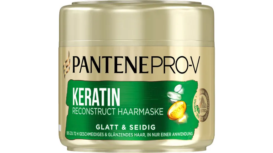 Pantene PRO-V Haarkur/Balsam/ Glatt & Seidig Intensiv-Maske 300ml