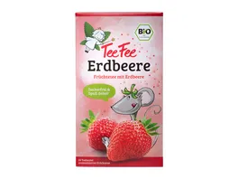 TeeFee Bio Fruechtetee Erdbeere
