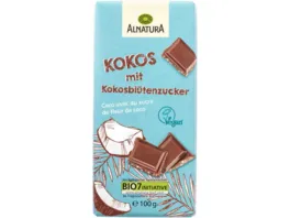 Alnatura Bio Kokos Schokolade mit Kokosbluetenzucker