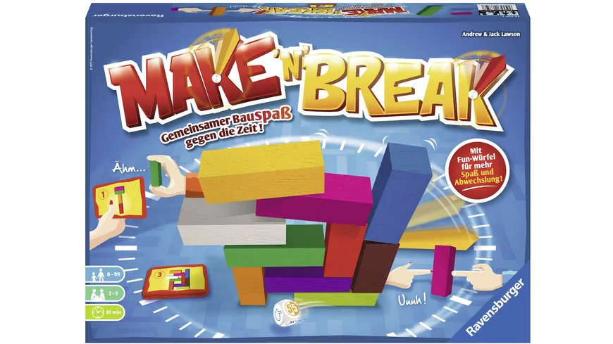 ❤ Ravensburger Spiel »Make 'n' Break Junior« bestellen im Jelmoli-Online  Shop