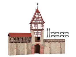 Kibri 38914 H0 Stadtmauer mit Fachwerkturm in Weil