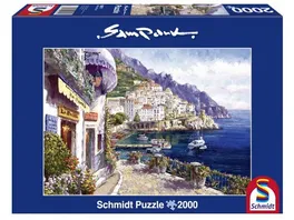 Schmidt Spiele Erwachsenenpuzzle Amalfi am Nachmittag 2000 Teile