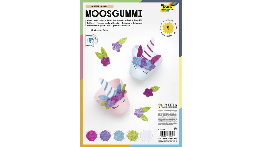 Moosgummi online kaufen - hier klicken